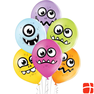 Belbal Balloon Funny Monsters Разноцветный, Ø 30 см, 50 шт.