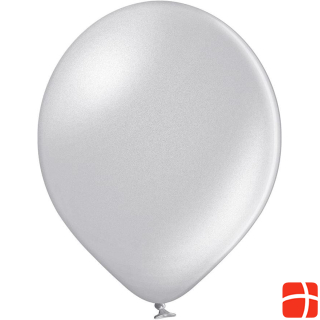 Воздушный шар Belbal серебристый металлик, Ø 30 см, 50 шт.