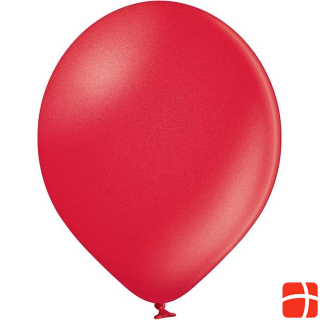 Belbal Balloon metallic cherry red, Ø 30 cm, 50 pieces