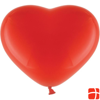 Belbal Balloon heart red, Ø 28 cm, 25 pieces