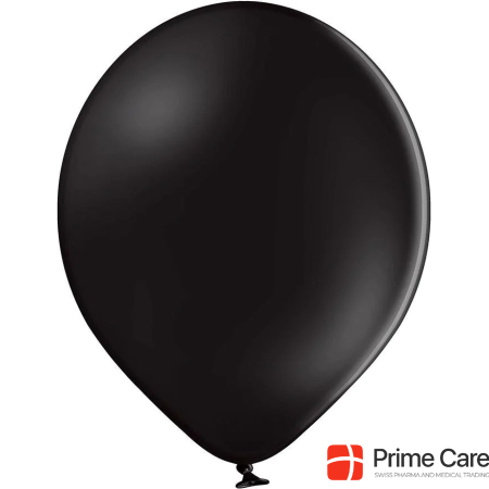 Belbal Balloon pastel black matt, Ø 30 cm, 50 pieces