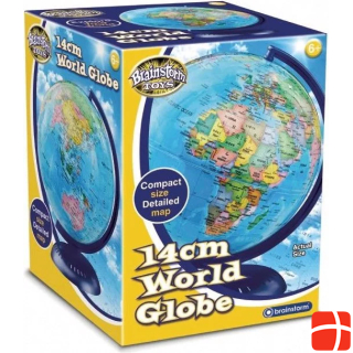 Brainstorm 14cm world globe