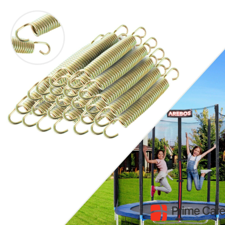 Arebos Trampoline springs 215 mm 36 pieces