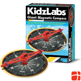 4M Kidzlabs Gigantic Magnetic Compas - 30cm