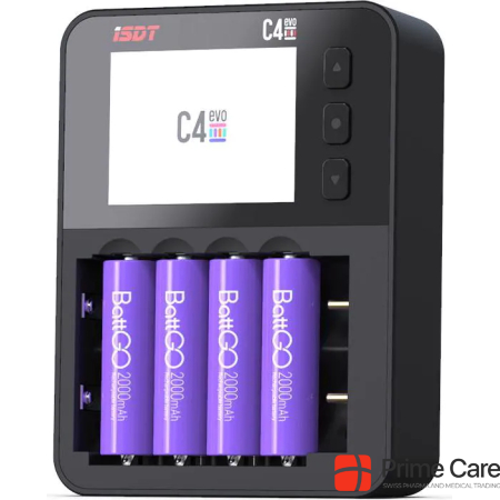 Isdt Charger C4 EVO Smart AC Charger for round cells
