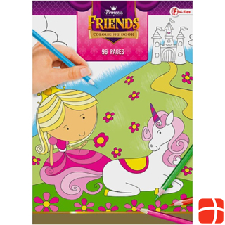 NoName Coloring Book Princess - Princess Friends