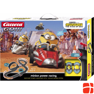 Carrera Race track - Minions Yellow Racing