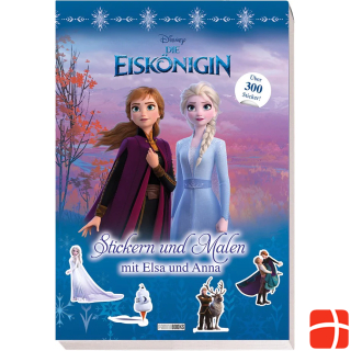 Panini Disney The Ice Queen: Sticker and paint with Elsa and Anna