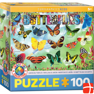 Eurographics Garden butterflies 100 parts