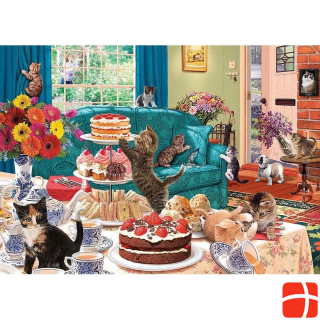 Gibsons Puzzle Feline Frenzy 1000 pieces