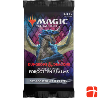 Magic Dungeons&Dragons Adventure In The Forgotten Realms – Set Booster Pack