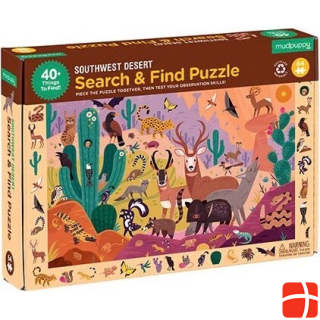 Mudpuppy Search & Find Puzzle, Wüste
