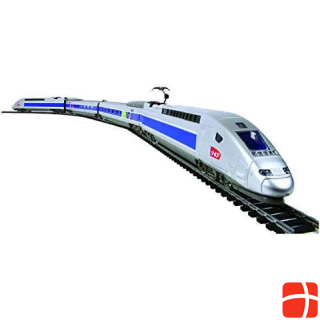 Поезд Mehano TGV POS с рельсами