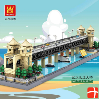Ванге Китай Ухань Мост через реку Янцзы