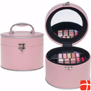 Treffina Cosmetic case round pink 22pcs.