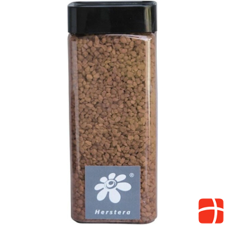 Herstera Decoration granules in tin 825 g, Brown