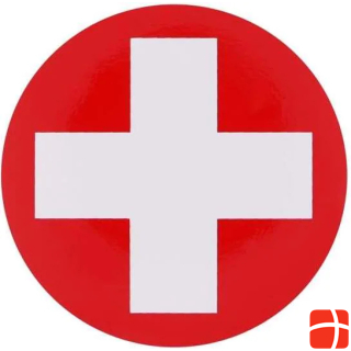 OEM Sticker Swiss cross 150 mm