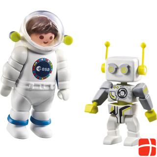 Playmobil 70991 DuoPack ESA Astronaut and ROBert