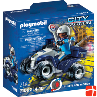 Полицейский скоростной квадроцикл Playmobil