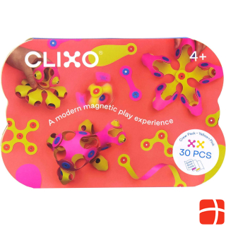 Clixo Magnetisches Bauspielzeug Crew Pack