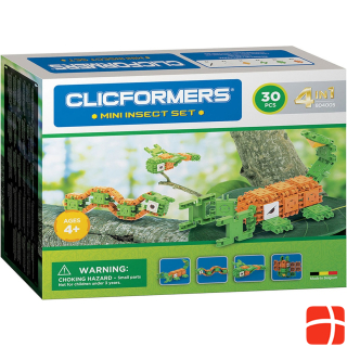 Clicformers Mini Bugs Set 4in1