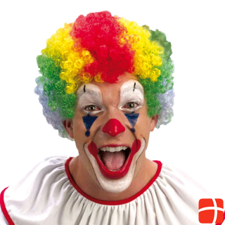 Boland Multi Color Clown Wig Adult