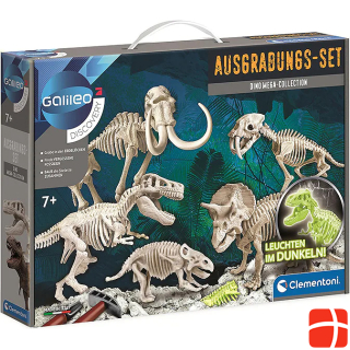 Clementoni Ausgrabungs Set - Dino Mega Collection