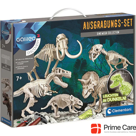 Clementoni Ausgrabungs Set - Dino Mega Collection
