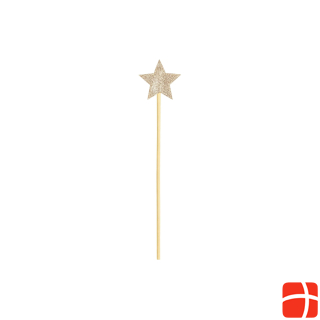 Partydeco Magic wand gold, 8.5 x 36 cm
