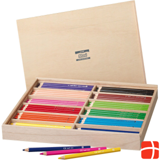 Creall Maxi crayons in storage box