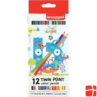 Bruynzeel Kids Twin Point Crayons