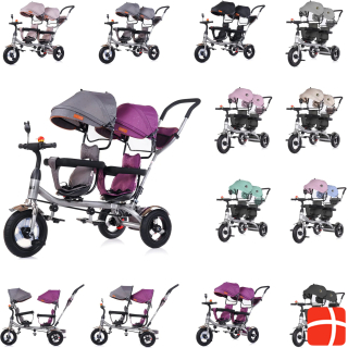 Chipolino Tricycle 2Play for twins
