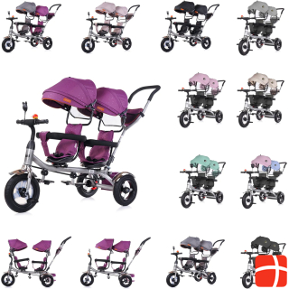 Chipolino Tricycle 2Play for twins