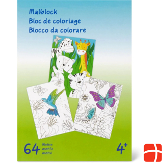 Bellcolor Kindermalblock 4+