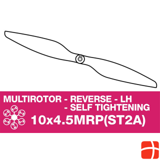 APC Multi-rotor Propeller Self-tightening Counterclockwise Pair 10X4.5MRP(ST2A)