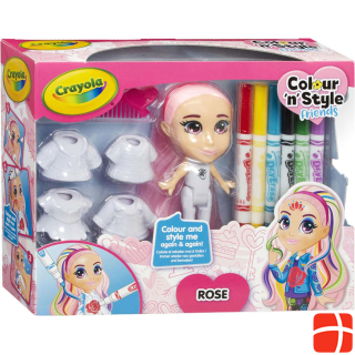 Раскраска Crayola Color n Style Friends Rose Deluxe