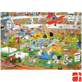 Jumbo 82038 - Sports Day by Jan van Haasteren, jigsaw puzzle, 1000 pieces