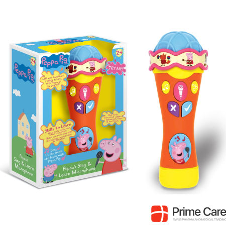 Character Peppa Pig Sing and Learn microphone (40-00678)