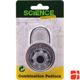 Johntoy Science Explorer padlock with number combination