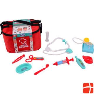 Johntoy Doctor set in carrying bag with 10 accessories