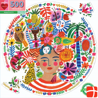 Eeboo Positivity block puzzle 500 piece(s) art