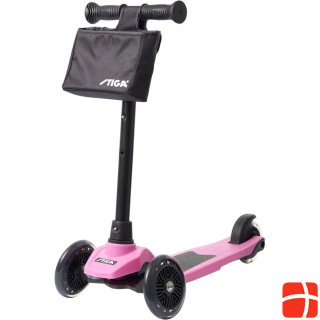 Stiga 80-7396-57 Pedal Scooter Kids Tricycle Scooter Pink