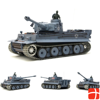 Es-toys Heng Long, RC Panzer German Tiger I Grau