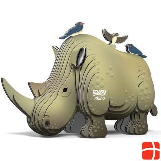Eugy Rhino - 3D Cardboard Model Kit