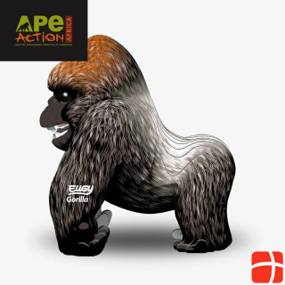 Eugy Gorilla - 3D модель картонной фигурки