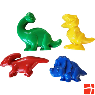 Gowi Sand molds dinos, 4 pcs.