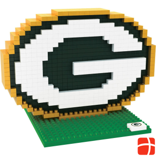 Foco Green Bay Packers Brxlz NFL 3D Logo Bausatz