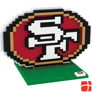 Foco San Francisco 49Ers Brxlz NFL 3D Logo Bausatz