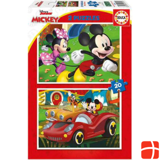 Educa Mickey Mouse Funhouse 2x20 Teile Puzzle