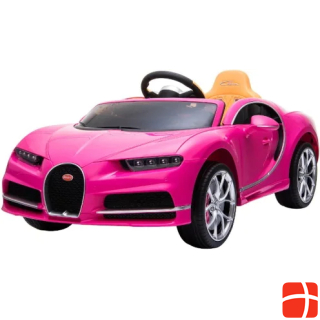 Es-toys Kinderfahrzeug - Elektro Auto Bugatti Chiron - Lizenziert - 12V7AH, 2 Motoren- 2,4Ghz Fernsteuerung